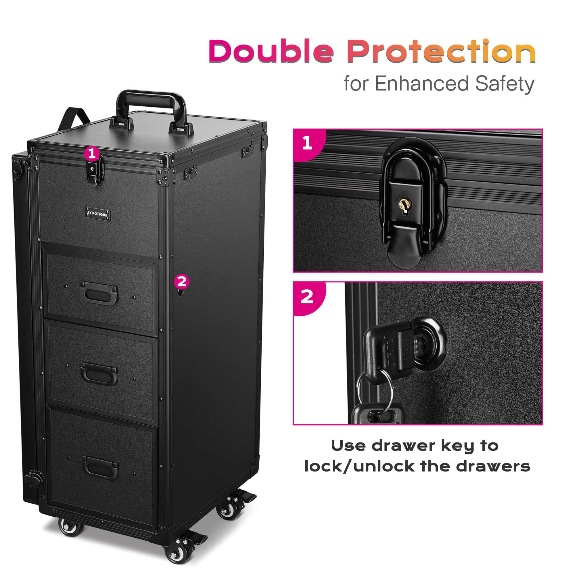 Amazon.co.jp: BYOOTIQUE 折りたたみ みドレッサー 取り外し可能